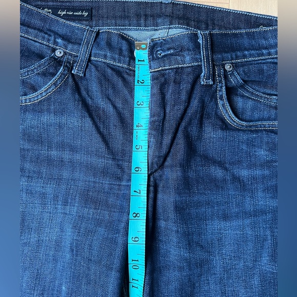 SOLD!!! Citizens of Humanity jeans 27x34 Hutton high rise wide leg - Picture 7 of 10